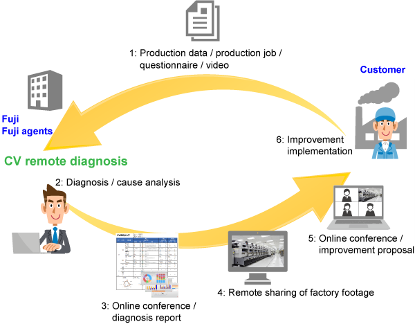 Remote diagnosis